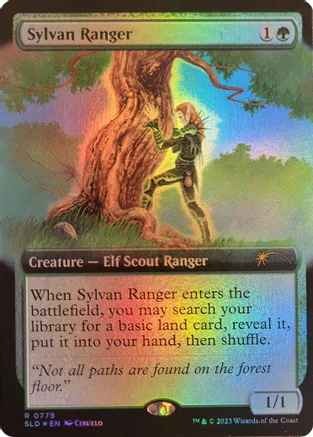 Sylvan Ranger - Extended Art - Foil